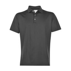 Peter Millar Solid Jersey Men's Polo (Iron)