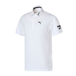 Puma Cool Tour Design Men's Polo (Bright White)