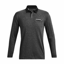 Under Armour Playoff 2.0 Men's Long Sleeve Polo (Black)