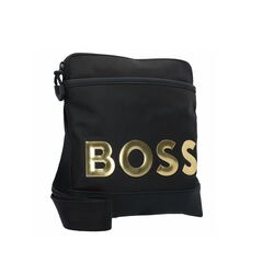 Hugo Boss Holiday Crossbody Zip Envelope Bag (Black)