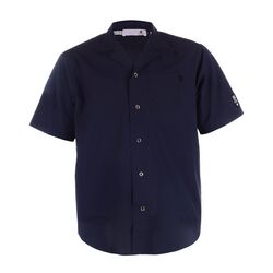 Le Coq Sportif Golf Japan Series Button Down Men's Shirt (Navy)