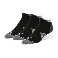Puma Essential 3-Pack Low Cut Men's Socks (Black)