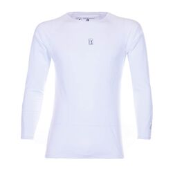 PGA Tour Compression Inner Men's Longsleeve Shirt (White)