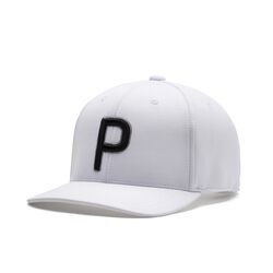 Puma P Snapback Junior Cap (White)