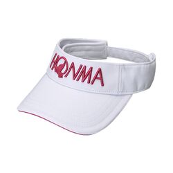 Honma Pro Tour Men's Visor (White/Pink)