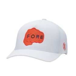 G/FORE Fore Fist Men's Cap (Snow/Orange)