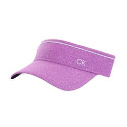 Calvin Klein Hasar Women's Visor (Purple/White)