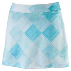Puma Crosshatch Knit Women's Skirt (Blue)