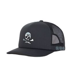 G/FORE Camo Skull Trucker Men's Cap (Charcoal)