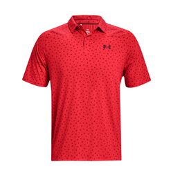 Under Armour Iso-Chill Floral Men's Polo (Red)