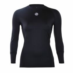 Skins Series-1 Compression Women's Inner Long Sleeve Shirt (Black)