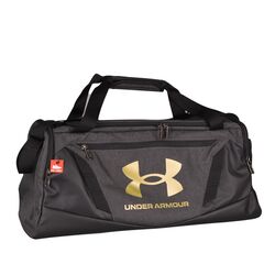 Under Armour Undeniable 5.0 Small Duffle Bag (Grey/Black/Gold)