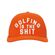 G/FORE Golfing Is Snapback Men's Cap (Orange)