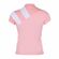 Le Coq Sportif Golf Rijoume Soleil Swarson Women's Shirt (Pink)