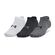 Under Armour Essential 3-Pack Low Socks (Grey/White/Black)