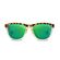 Epoch Eyewear LXE Tortoise & Gold/Polarized Green Mirror Sunglasses