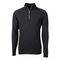 Cutter & Buck Adapt Eco Knit Quarter Zip Men's Long Sleeve Shirt (Black)