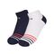 Calvin Klein Tech 2-Pack Women's Ankle Socks (Navy/White)