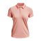 Under Armour Iso-Chill Women's Polo (Pink Sand)