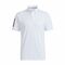 Adidas 3-Stripes Basic Men's Polo (White)