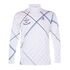 Le Coq Sportif Golf Plaid High Neck Men's Longsleeve Shirt (White)